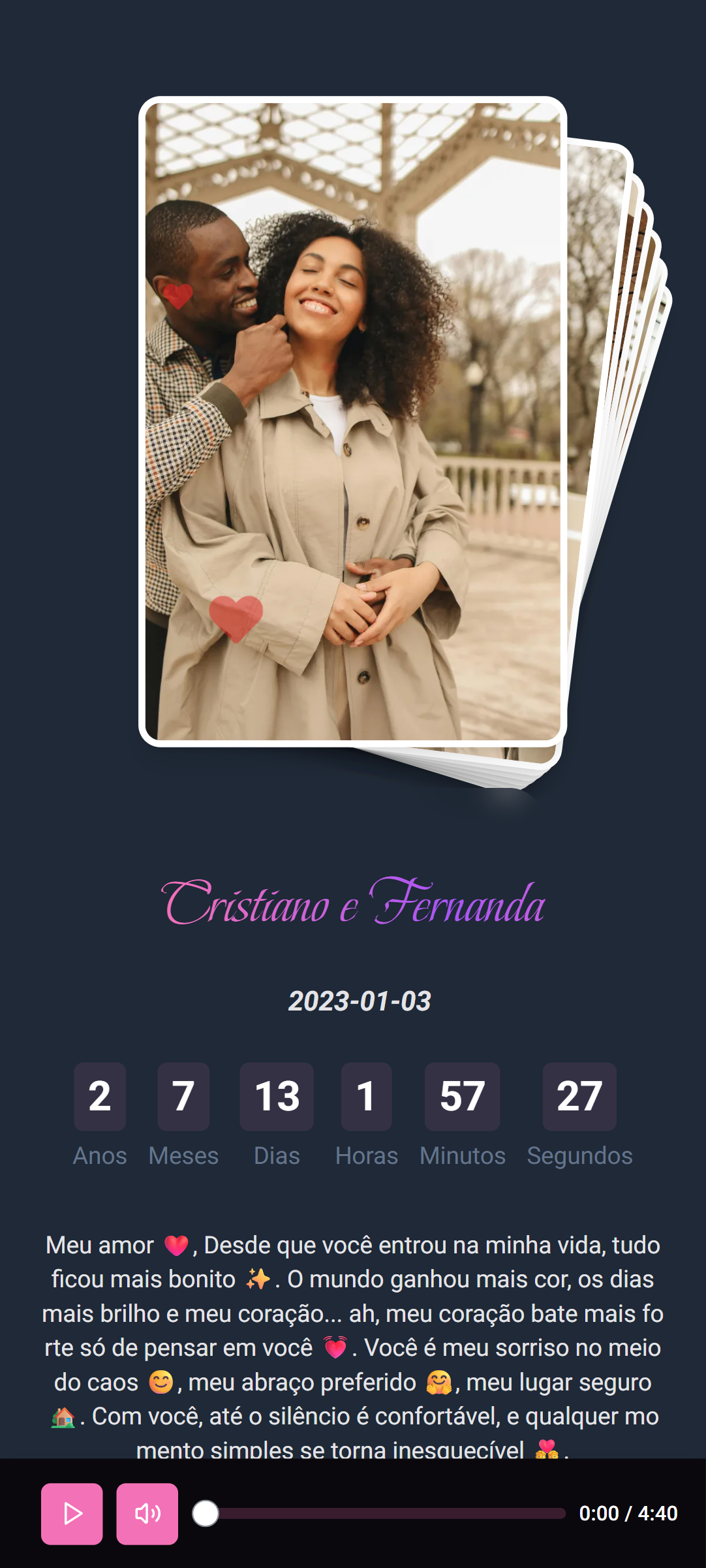 Cristiano e Fernanda